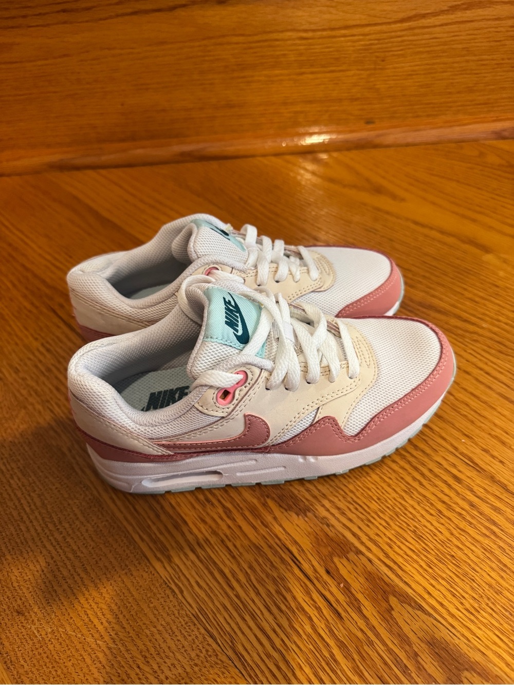 Nike Kids' Pink and White Kids’ Sneakers